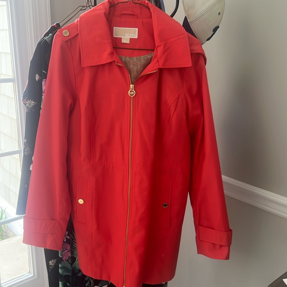 Michael Kors rain coat